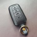 High Quality PU Leather Handmade Corolla Cross Key Cover - Premium Key Case Holder for Toyota Corolla Cross Key Remote, Keychain, Key Fob - Elegant Leather Key Protector for Corolla Cross Keys - Cross Keychain. 