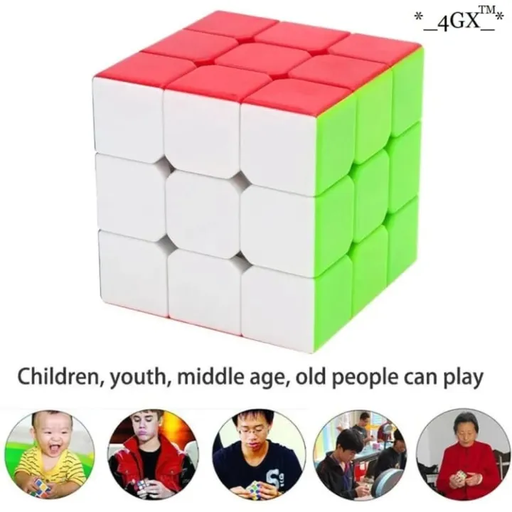 Stickerless%2056mm%20Smooth%20Rubiks%20Cube%203x3%20-%20Magic%20Speed%20Cube%20Puzzle%20Toys%203x3,%20Memory%20and%20Responsiveness%20Rubik%20Cube,%20(%2056mm%20)%20Rubix%20Cube%20best%20price%20and%20quality%20-%20Image%204