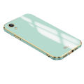 Biruiqu for OPPO A37 Back Cover Luxury 6D Plating Frame Shiny Bling Phone Pounch Soft Silicone Square Phone Case. 