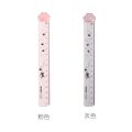 【FUN LIVE】 Cute Cat Paw Plastic Straight Rulers Kawaii School Office Supplies Planner Accessories Student Prize. 