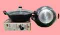 Sonex Induction Base Wok/Karahi With Non-Stick Coating - 32cm. 