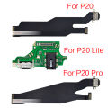 1pcs For Huawei P20 Lite P20 Pro USB Port Charger Charging Board Dock Plug Connector Flex Cable Replacement Parts. 