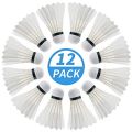 Premium Quality Badminton Feather Shuttle Cocks| Box of 12 Shuttle| Pack of 12| One Dozen. 