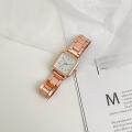 New Fashion Luxury Square Watches Women Quartz Bracelet Watches Ladies Dress New Wristwatch Rose Gold Clock Relogios. 