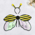 Zishfas Ladybug Wings Cosplay Insect Wing Costume Accessories for Halloween Parties Stage Performance Ladybird Honeybee Fairy Wings Costume Party Wings. 