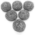 Stainless steel wire ball wash dishes Pack Of 6 Pcs. 