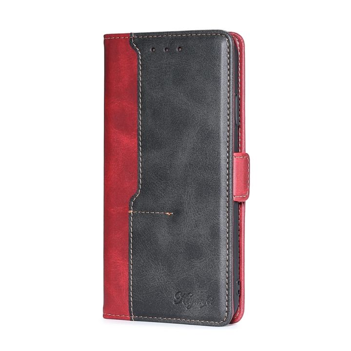 For%20Xiaomi%20Mi%205X%20/%20A1%20Retro%20Texture%20Contrast%20Color%20Side%20Buckle%20Horizontal%20Flip%20Leather%20Case%20with%20Holder%20&%20Card%20Slots%20&%20Wallet%20-%20Image%202