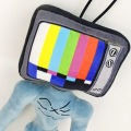 【wenfangdianpu】（NEW）Siren Head Foldable Skin-friendly Smell-less Stuffed Cartoon Sirenhead Figure Toy for Dorm. 
