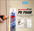 PU Foam 750ml for cracks Filling. which Includes Heat Insulation & High Foaming Quality. 