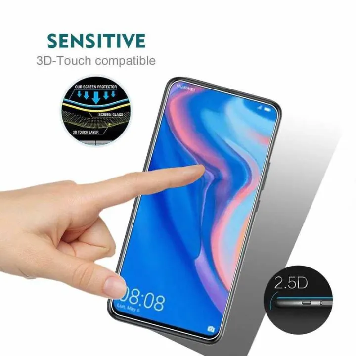 Huawei%20Y9%20Prime%202019%20Screen%20Protector%209D%20Glass%20Full%20Glue%20Edge%20to%20Edge%20Cover%20Glass%20-%20Black%20-%20Image%204
