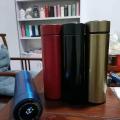Water Bottle with Hot and Cold LED Temperature Display | Travel Mug with Smart LCD Touch Screen | Keep Hot Or Cold. 