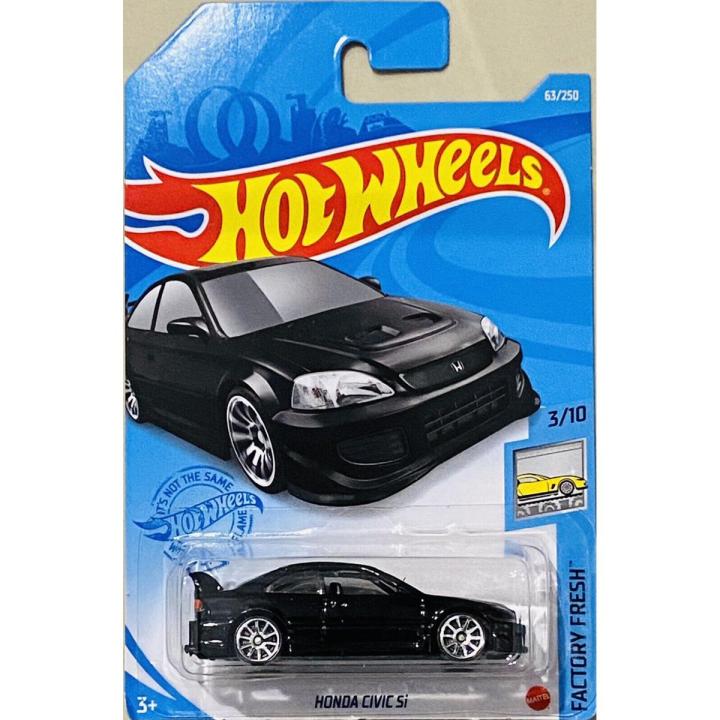 hot wheels Honda Civic Si black 2021