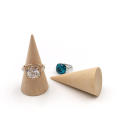 Organizer Ring Organizer Durable Holder Wooden Wooden Cone Cone Ring Holder for Ring Supplies. 