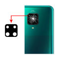 Xiaomi Redmi Note 9 Pro Camera Glass Replacement Rear Back Camera Lens For Redmi Note 9 Pro - Black Burrak. 