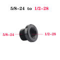 1PC of 5/8" x 24 to 1/2-28 to M14x1 to M14x1.5 For Barrel Thread Adapter Tetuo. 