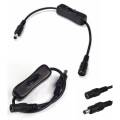DC Male toFemale Power Switch Cable Connector 30cm. 