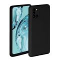 SAMSUNG A31 Matte Black Soft Silicon TPU Back Cover Case. 