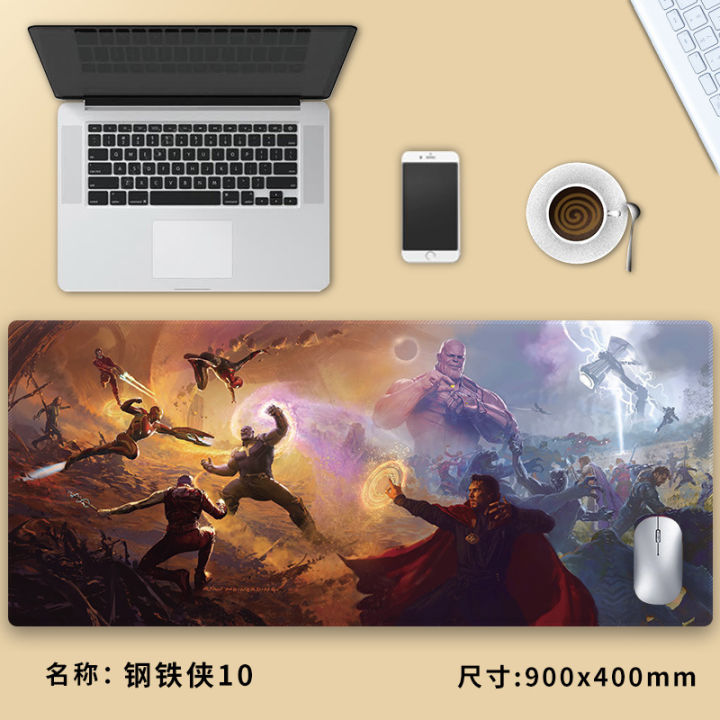 Marvel Movie Series Iron Man War Machine XXL Anti Slip Large Gaming Mouse Pad Desk Mat for Keyboard & Mouse Speed Edition – 900x400x3mm