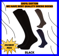 Men's Classic Cotton Dress Socks Thin Lightweight for Office Business Non-binding Comfortable Casual Crew Socks Pack of 3 - 6. 