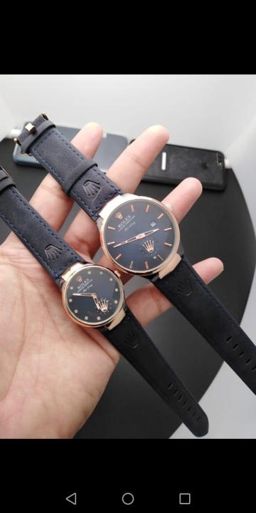 Pack Of 2 Couple Comely Watch For Branded