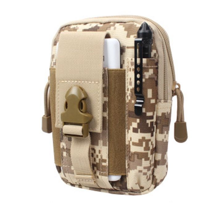 Tactiicaal Waist Pack Belt Bag Camping Outdoor Hiking Military Pouch Phone Pocket