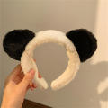 Fluffy Plush headband Stylish Cute Adjustable Cartoon hair bands Colorful Soft Furry hair hoops for Costume parties Cosplay events wear Gift for girls Hair styling accessory. 