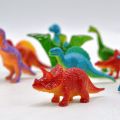 Khanaan Pack Of 10 Mini Dinosaur Toys. 