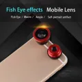 3 In 1 Macro Wide Angle Fish Eye Lens Phone For iPhone XR XS X 8 7 6 Plus SE Samsung Xiaomi Huawei Fisheye Camera Lense Kit-Silver. 