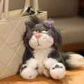 Orange Deer lucifer cat stuffed toy 15/25/35/45/65cm Kawaii Cinderella Lucifer Cat Plush Toy Soft Anime Cartoon Princess Kids Stuffed Animals Doll Children's Birthday Gift For Boys. 