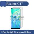 Realme C17 Tempered Glass Screen Protector Premium High Quality Polish Glass For Realme C17. 