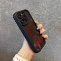 Girl Red Lips Matte Case For iPhone 11 12 13 14 Pro Max 15 Pro Max X XR XS Max 7 8 Plus SE 2020 Soft TPU Back Cover. 