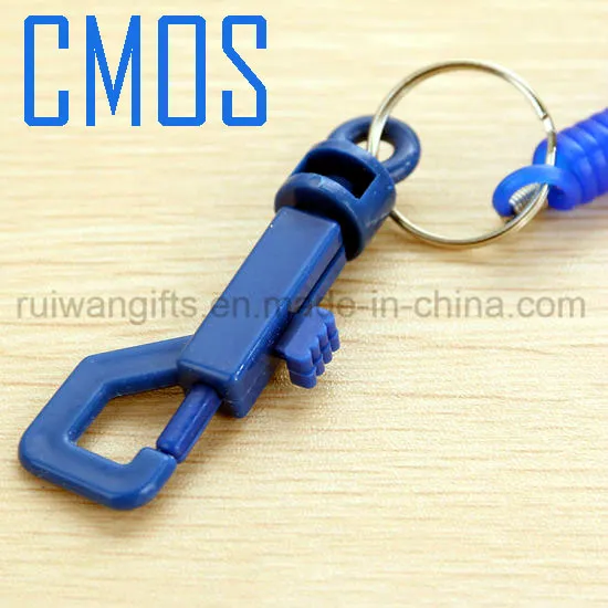 Elastic%20Spring%20Key%20chain%20with%20Ring%20and%20Hook%20Best%20for%20Bike%20Keys%20Multi-Shaded%20by%20CMOS%20(12%20KeyChains)%20-%20Image%203