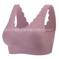 Seamless underwear, one-piece dispensing women's bra, wavy edge sports vest, OEM, big , small beautiful back. 
