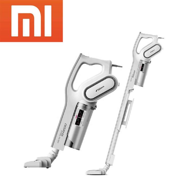 New MI Deerma DX-700/DX-700S Ultra Quiet Vacuum Cleaner 2in1 Handheld & Vertical Strong Suction Vacuum Cleaner - 600W - White&Silver