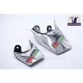 Motorcycle Mud Flap (Dumchi) Metal Chromed 1 Pair Rear & Front for All 70cc/cg125 Bikes. 