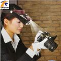 Magnifying Headset Lamp With Magnifying Glass Jeweler Loupe Wearing Style 1.5x 3 X 8.5x 10x Headband Glasses Magnifier. 