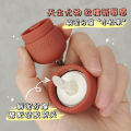 Makeup NOVO Small Mushroom Milk Jar Lip Clay Velvet Matte Waterproof Lipstick Not Easy to Fade Non-stick Cup Student Lip Gloss. 