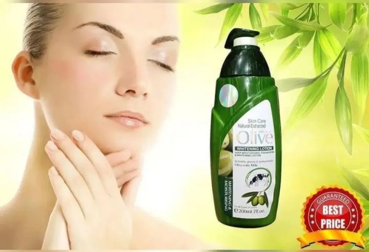 Olive%20Skin%20Care%20Whitening%20Lotion%20Deep%20Nourishment%20with%20Brightening%20Care%20(200ml)%20-%20Image%203