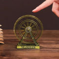 The London Eye Model Metal For Home & Office Decoration - Golden. 