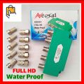 100% Original Neoset Waterproof 4x1 With 5 RG7 Connectors DiSEqC Satellite Lnb Switch & Satellit Receiver. 