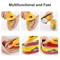New 5 in 1 Effortless Can Opener Multi-function Bottle Opener Jar Opener Easy Grip Bottle Opener Twist Off Lid Quick Opening Cooking Everyday Use effortless Bottle Opening Tool for Juice, Soda Bottle, Cans, Jars. 