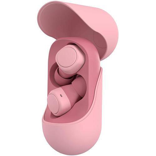 KitSound Funk 25 True Wireless Bluetooth Sports Earphones Decor Earbuds Ear Headphons Pink Airpods