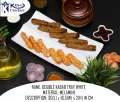 1 Piece Melamine Double Kabab Tray - Serving Tray -  Melamine Material - White & Black. 