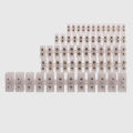 Dual Row 12 Position Plastic Terminal Block Wire Connector Screw Electric Barrier Strip X3-0512 X3-1012 X3-2012 X3-3012 X3-6012. 