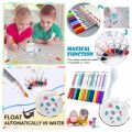 Magical Water Painting Pen, 12 Colors Magic Floating Ink Pen With Spoon, Painting Floating Marker Pens For Kids. 