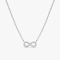 Elegant Infinity Stone Necklace Premium Quality Jewelry Perfect Gift for Women. 