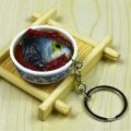 Buckle Bowl Mini Food Keychain Chinese Food Simulation Key Ring. 