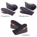 Sneakers Unisex Shock Absorption Heel Insert Half Insoles Elevator Shoes Cushion Height Increase Insoles. 