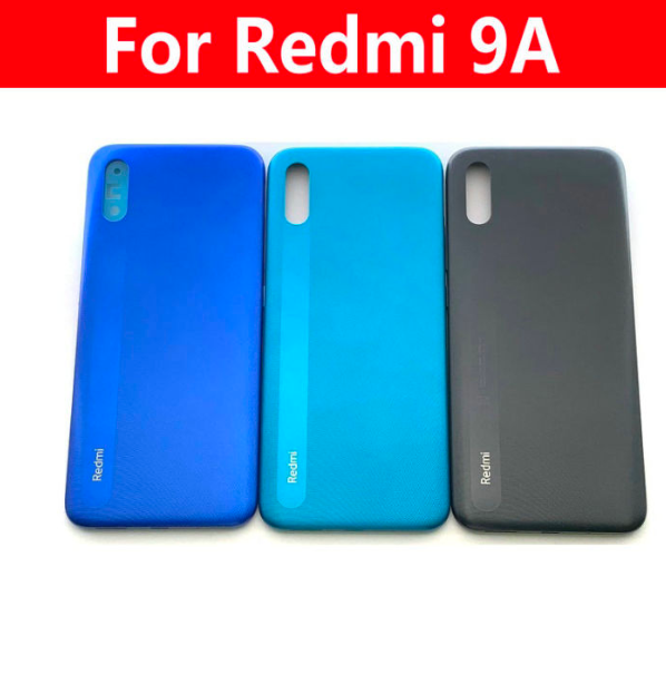Redmi 9A Back Battery Cover Rear Door Housing Case Back Panel