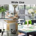 20PCS Wahser Spacer 20mm*3mm Glass Table Top Anti Slip Pads Clear Non Adhesive Glass Table Top Bumpers Round Under Glass Pads. 